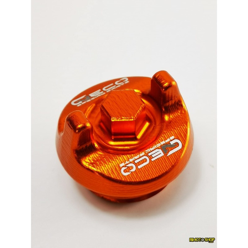 Tappo carico olio KTM 125 SX 03-17 arancione-200.020.003|RiMotoShop