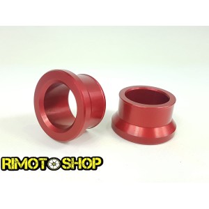 Wheel spacers rear Geco SUZUKI RMZ 450 2005-2017 red-400.016.004 | RiMotoShop
