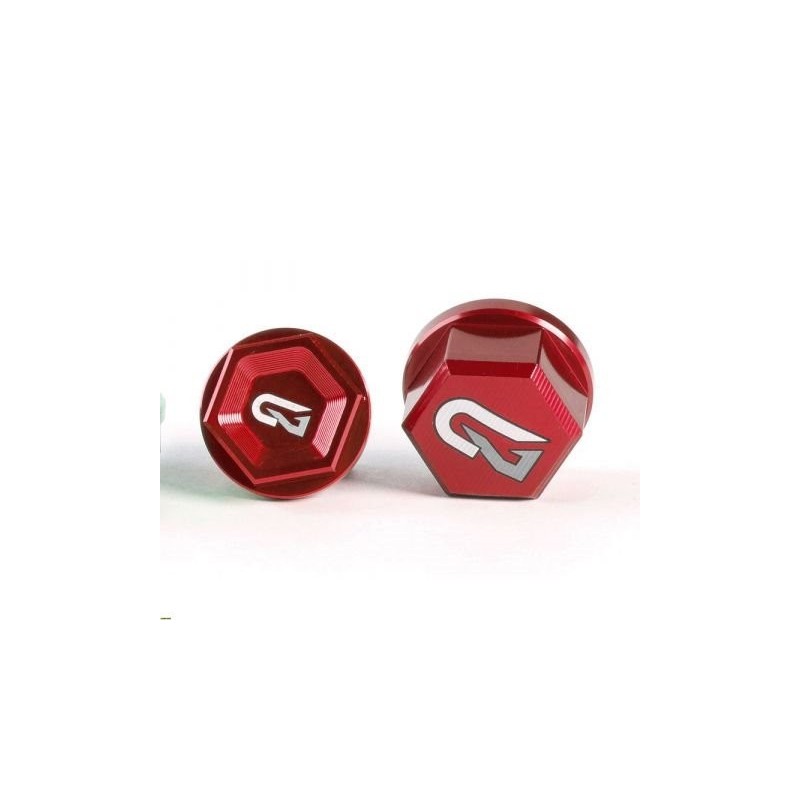 Wheel axle bolt Geco BETA RR 450 2011-2017 red-750.005.004 | RiMotoShop
