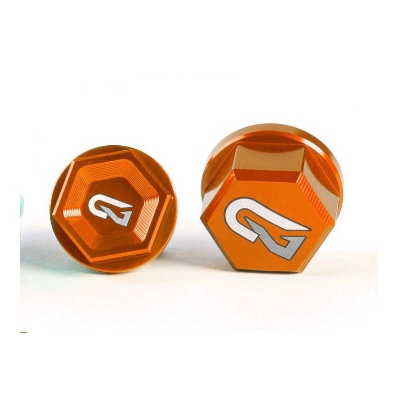 Wheel axle bolt Geco ktm sx 450 f 2015-2017 orange-200.005C.003 | RiMotoShop