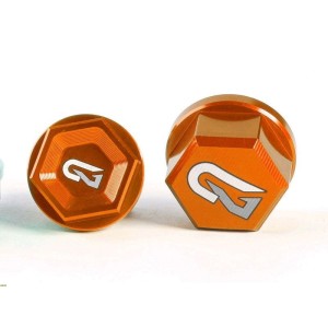 Coppia dadi perni ruota Geco ktm exc 350 16-17 arancione-200.005B.003|RiMotoShop