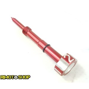 Vite CNC regolazione aria carburatore KEIHIN FCR ROSSO-RMT.YRD | RiMotoShop