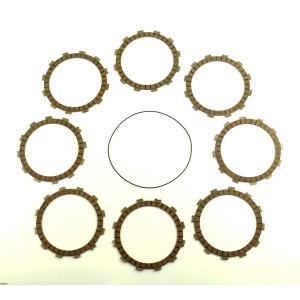 Friction Clutch Plate Kit + Clutch Cover Gasket Honda CRE 250 2002-2007-P40230054 | RiMotoShop