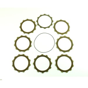 Kit Disques Embrayage Garnis + Joint Carter D'embrayage Honda CRE 250 IE