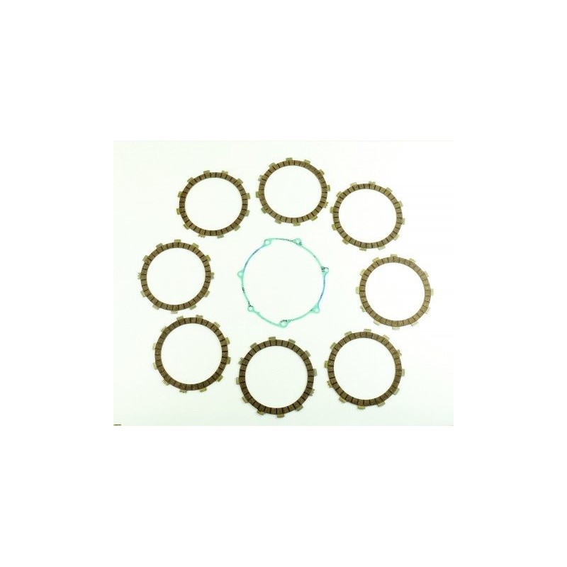 Friction Clutch Plate Kit + Clutch Cover Gasket GAS GAS EC F 450 4T 2013-2015-P40230078 | RiMotoShop