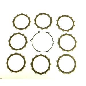Kit Disques Embrayage Garnis + Joint Carter D'embrayage Kawasaki KX 250