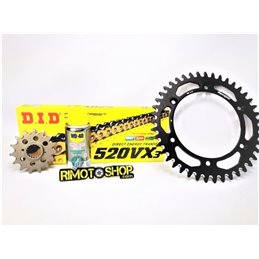 Kit rear sprockets front sprockets chain 520VX2 HUSABERG 600 FE S/E