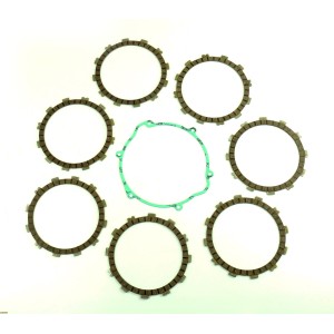 Friction Clutch Plate Kit + Clutch Cover Gasket husqvarna TC 570 2002-P40230007 | RiMotoShop