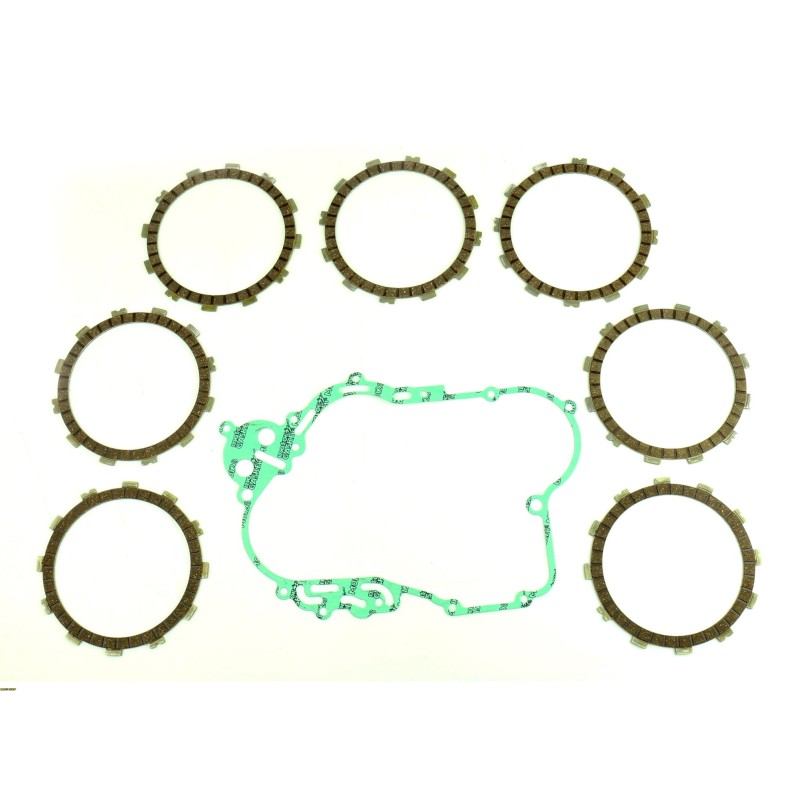 Friction Clutch Plate Kit + Clutch Cover Gasket husqvarna TE 610 E 2000-P40230008 | RiMotoShop