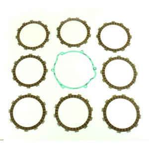 Friction Clutch Plate Kit + Clutch Cover Gasket husqvarna TE 610 E 1998-1999-P40230011 | RiMotoShop