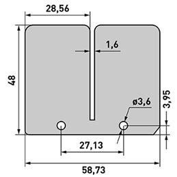 lames de carbone Carbono Kawasaki Kx 125 1998-2002