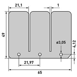 lamelle in carbonio Tm Mx 300 2000-2004