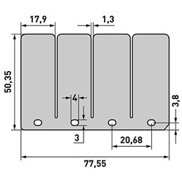 lames de carbone Carbono Kawasaki Kx 500 1986-2004