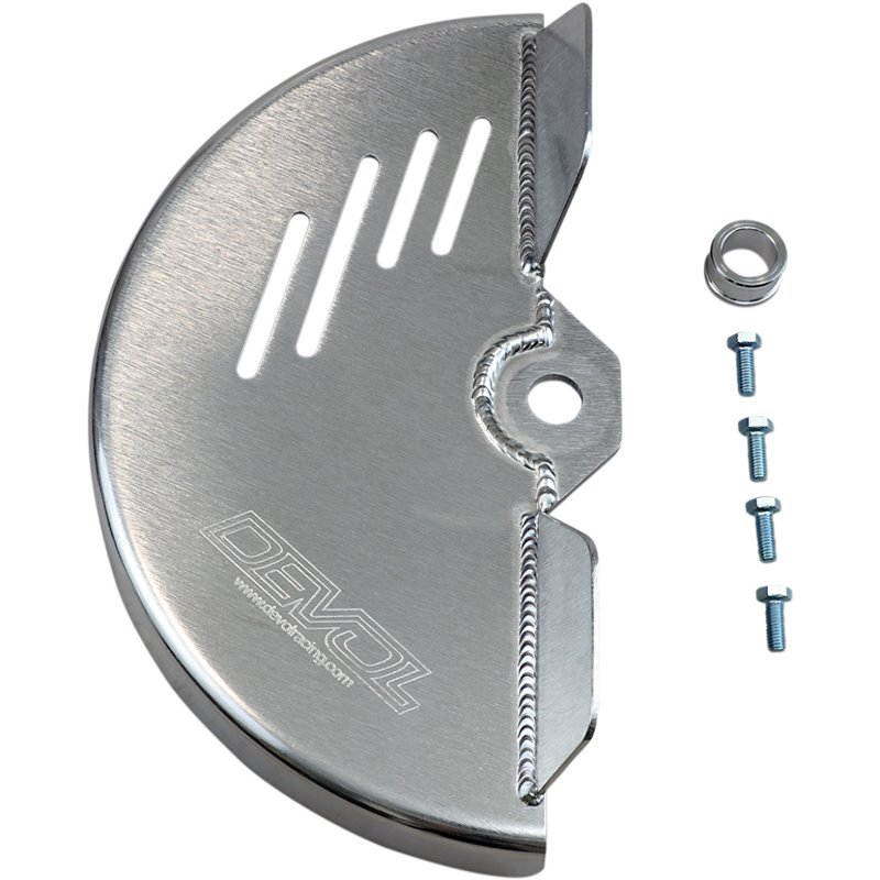 RiMoToShop|Brake disc protection front aluminum HONDA XR650L 92-15-Moose racing