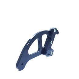 Protezione disco freno posteriore CNC Husqvarna 250 FE 18-19 blu-PDPM.B-OJC