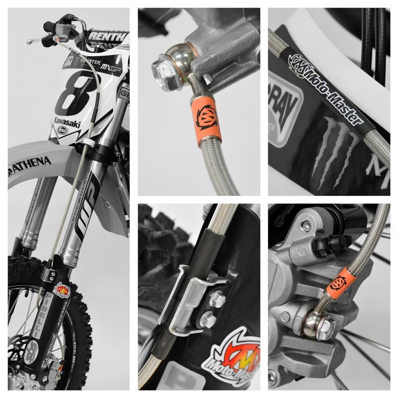 Tubo freno in treccia anteriore oem KTM 350 SX-F/XC-F