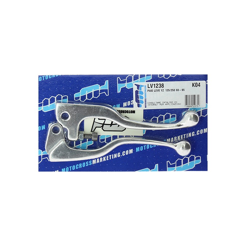 levier de frein et embrayage aluminium Yamaha Yz 250 1993-1995-LV1238-RiMotoShop
