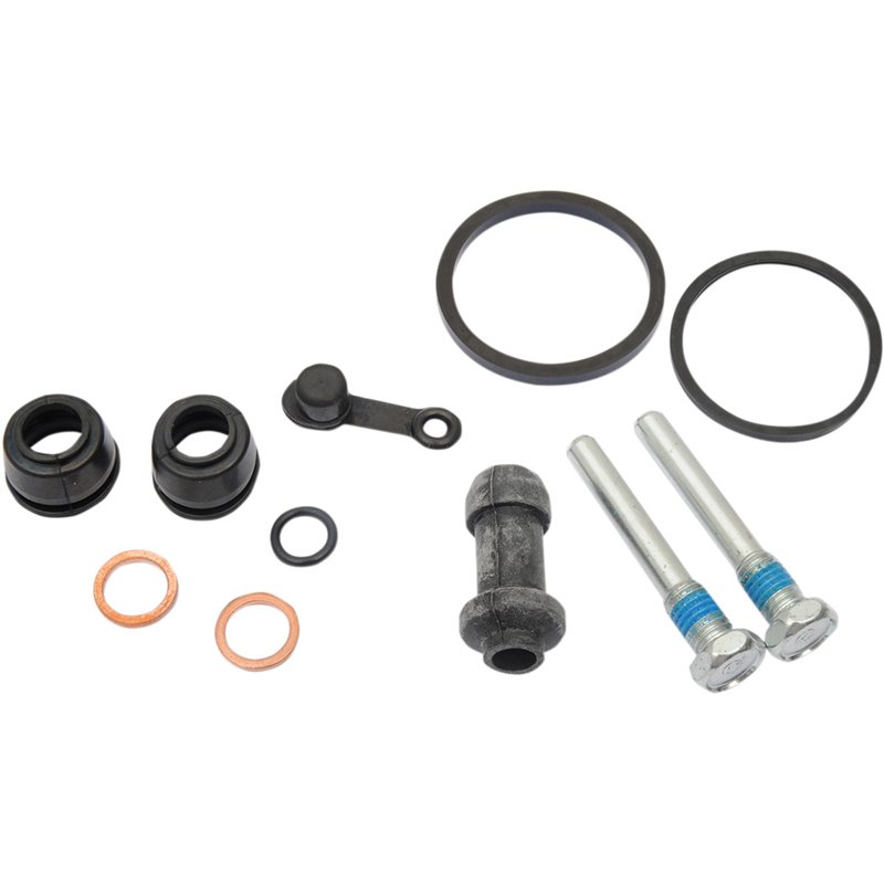 RiMoToShop|Front brake caliper overhaul kit SUZUKI DR125 86-88-Moose racing