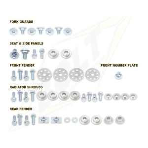 kit vis de fixation en plastique Bolt Honda CRF 450 R 17-19-HON-PFK2-RiMotoShop