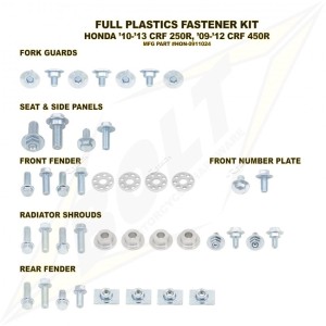 kit full plastic fastener Bolt Honda CRF 450 R 2009-2012-HON0911024 | RiMotoShop