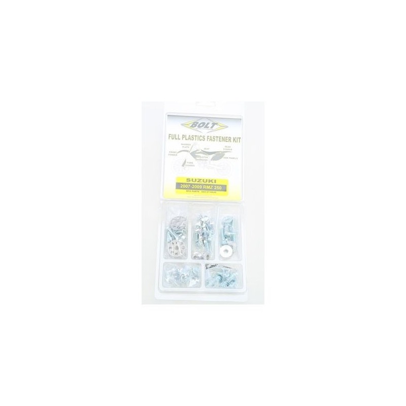 Kit de tornillos de plástico Bolt Suzuki RMZ 250 2007-2009