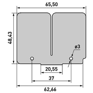 lames de carbone Carbono Kawasaki Kx 250 2005-2008-CRAB572-RiMotoShop