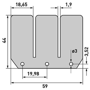 lames de carbone Carbono Yamaha Yz 125 1993-CRA232-RiMotoShop