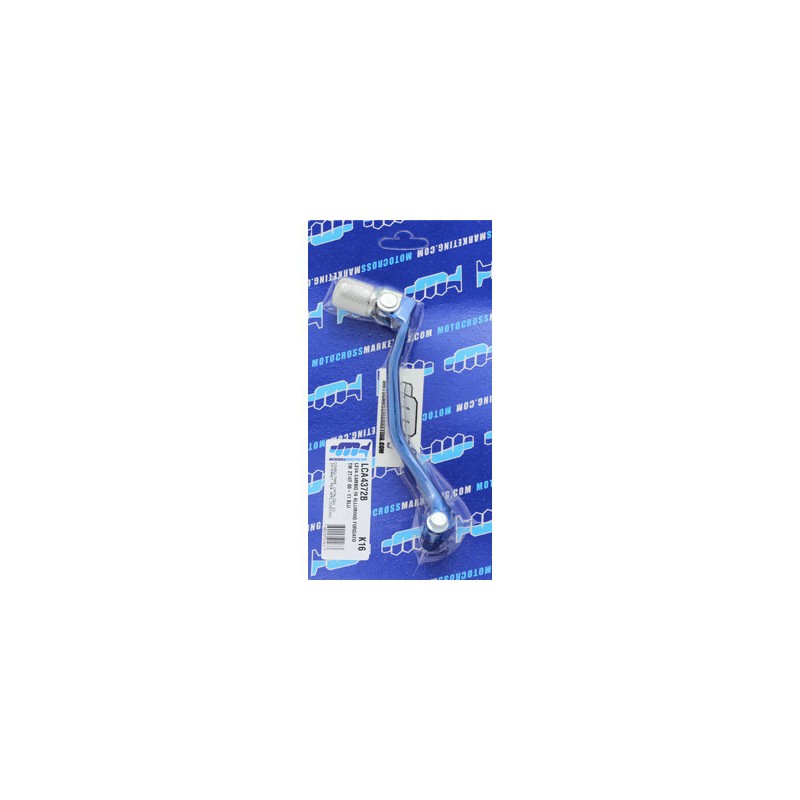 alluminium forged shift levers blue Tm En 125 2000-2016-LCA4372B | RiMotoShop