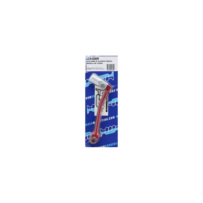 leva cambio forgiata rosso Minarelli Am6-LCA4380|RiMotoShop