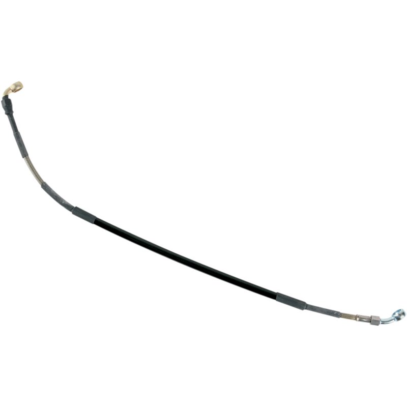 RiMoToShop|Brake hose rear steel KAWASAKI KX250F 06-11-Moose racing