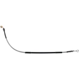 RiMoToShop|Steel front brake hose SUZUKI DRZ400S 00-04-Moose racing