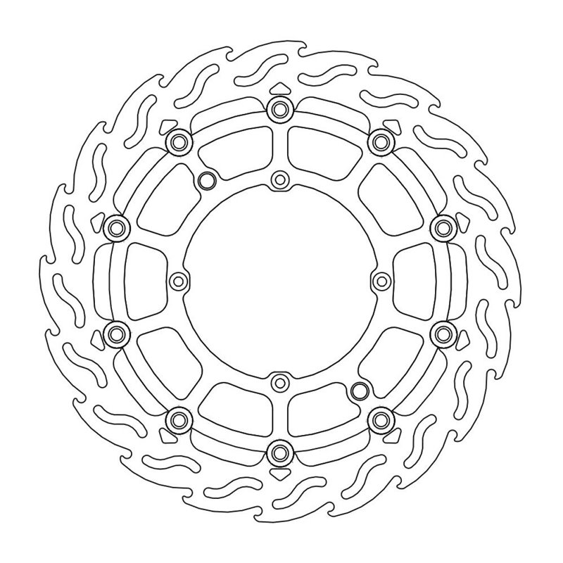DISCO FRENO ANTERIORE SUPERMOTARD RACING HUSQVARNA 450 TXC 08-10