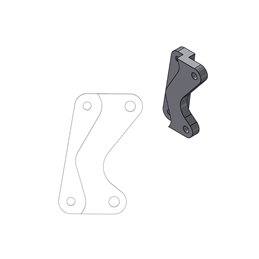 Distanziale pinza freno street YAMAHA YZF 450 08-18 per motard da 320