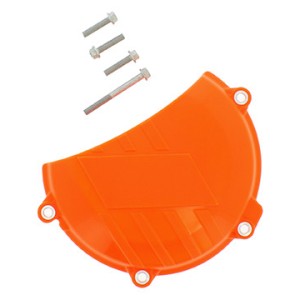 clutch cover protectors orange Ktm EXC 450 F 2017-2019-PC004 | RiMotoShop
