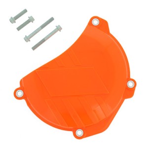 clutch cover protectors orange Ktm SX 350 F 2016-2019-PC003 | RiMotoShop