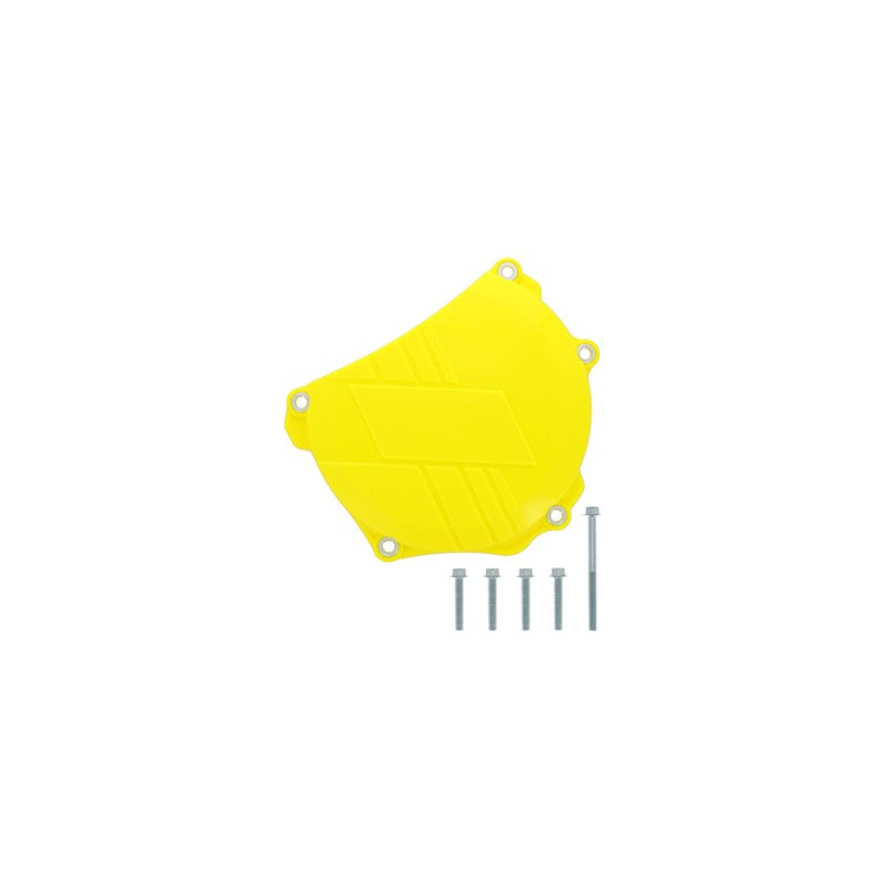 Protezione carter frizione giallo Suzuki Rmz 250 2007-2018-PC009|RiMotoShop