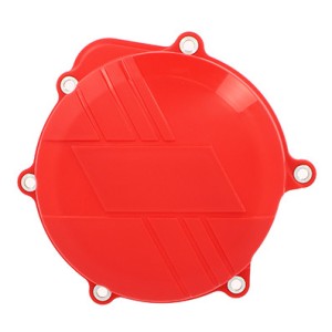 Protezione carter frizione rosso Honda CRF 250 R 2010-2017-PC005|RiMotoShop