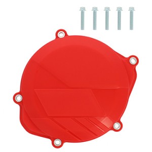 Protezione carter frizione rosso Honda CRF 450 R 2010-2016-PC006|RiMotoShop