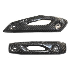 exhaust protect Cmt material carbon fiber Honda CRF 250 R 2018-186 | RiMotoShop