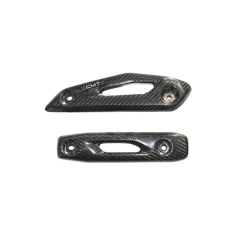 exhaust protect Cmt material carbon fiber Honda CRF 250 R 2018-186 | RiMotoShop