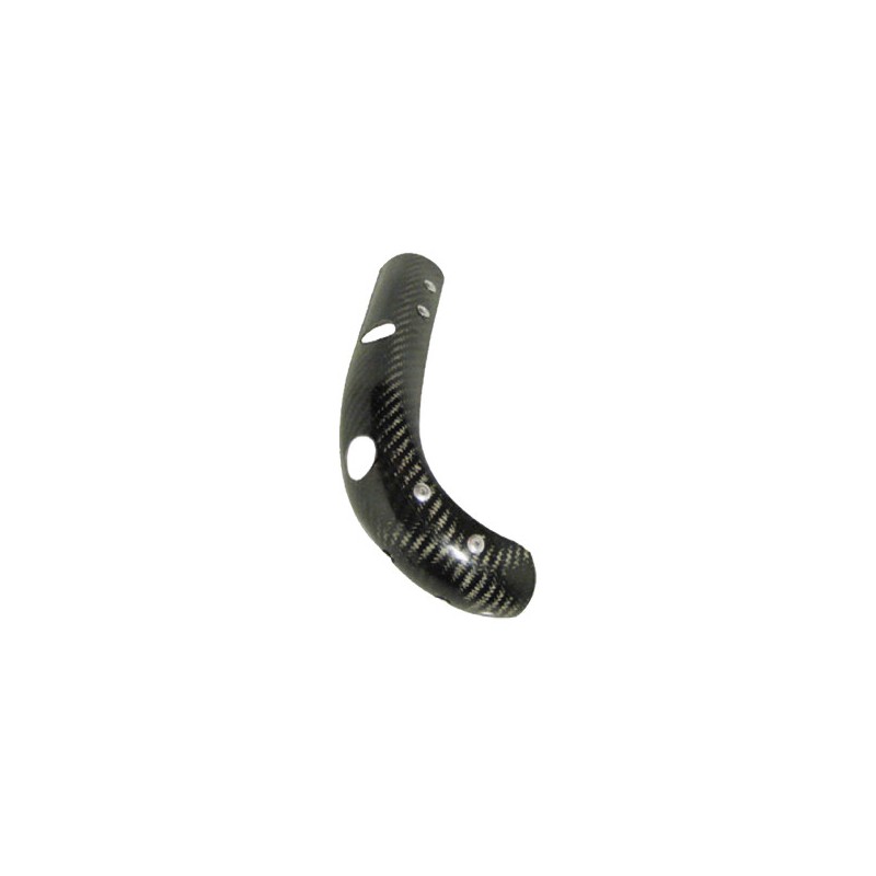 exhaust protect Cmt material carbon fiber Honda CRF 250 R 2010-2017-118 | RiMotoShop