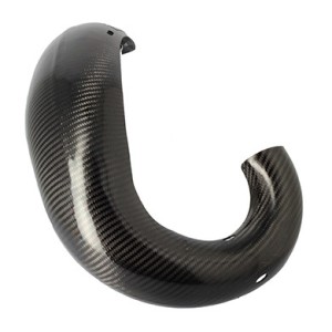 Protezione marmitta Cmt Carbón materiale fibra Carbón Ktm Sx 150 2016-2018