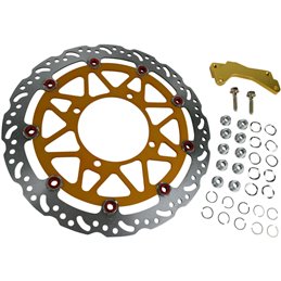 Disco freno anteriore 320 mm HUSABERG Tutti i modelli(perno di fissaggio all’estremità della pastiglia freno) 93-94 