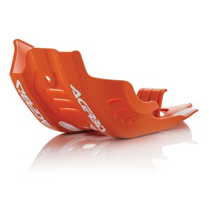 plastic sled under the engine Acerbis color orange Ktm 2016 Husqvarna Fe 450 2017-2018-21,755,011 | RiMotoShop