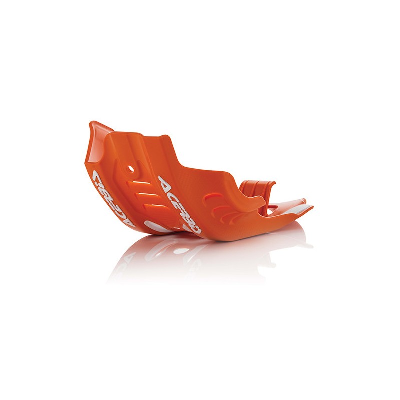 plastic sled under the engine Acerbis color orange Ktm 2016 Husqvarna Fe 450 2017-2018-21,755,011 | RiMotoShop