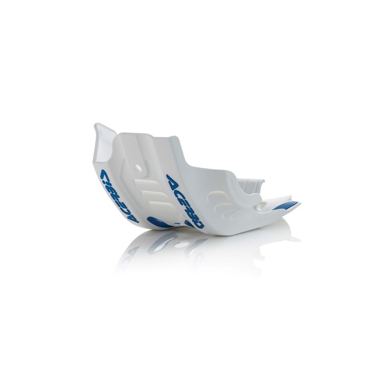 plastic sled under the engine Acerbis color White/blue Husqvarna Fe 450 2017-2018-21,755,232 | RiMotoShop