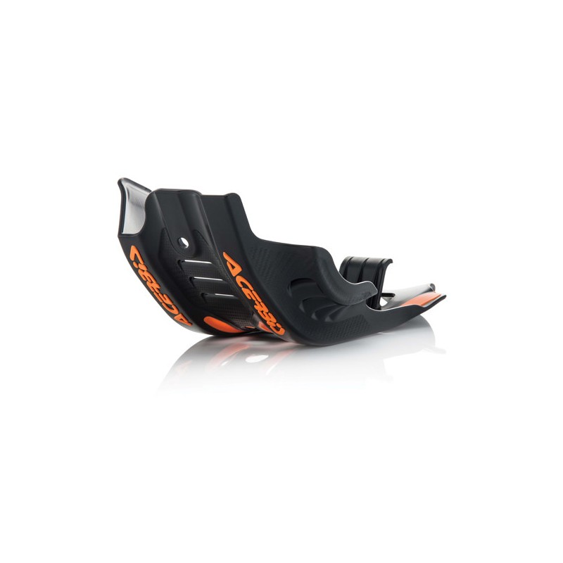plastic sled under the engine Acerbis color black Husqvarna Fe 450 2017-2018-21755 | RiMotoShop