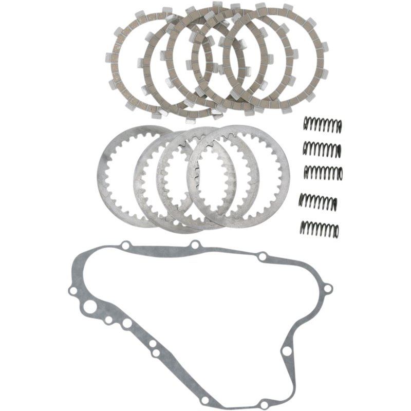 Dischi frizione guarniti e acciaio SUZUKI RM80/85 89-13 Moose