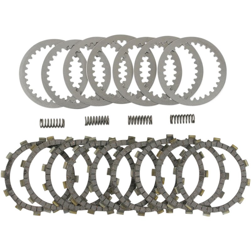 Complete clutch discs kit SUZUKI RM 125 88-91 clutch springs