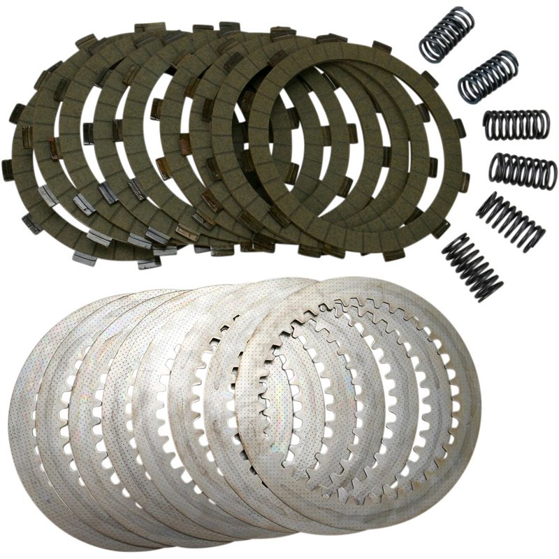 Kit completo dischi frizione KAWASAKI KX 250 H2 91 molle frizione incluse-1131-1838-Ebc clutch